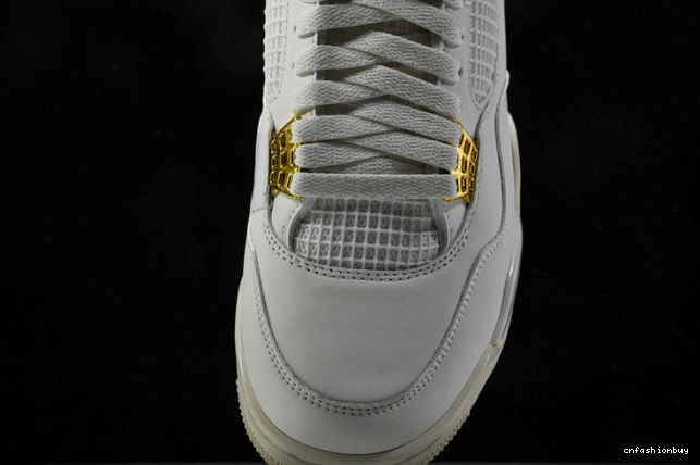4 AQ9129-170 Gold Retro Jordan Metallic 0718